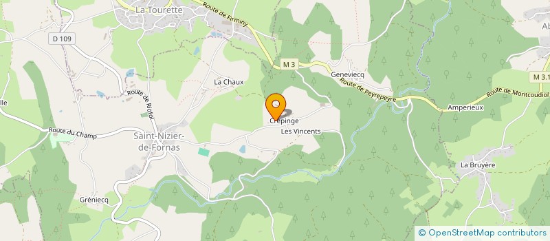 localisation de l'entreprise MONSIEUR FREDERIC GERACI  SAINT-BONNET-LE-CHATEAU