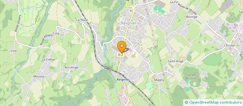 localisation de l'entreprise MONSIEUR FREDERIC GERARD à REIGNIER-ESERY