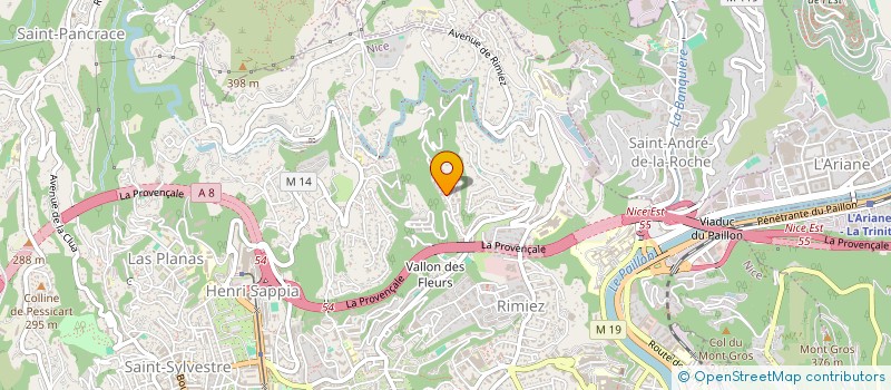 localisation de l'entreprise MONSIEUR FREDERIC GERARD  NICE