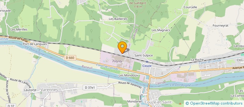 localisation de l'entreprise MONSIEUR FREDERIC GERARD-SAIGNE  BANEUIL