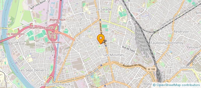 localisation de l'entreprise MONSIEUR FREDERIC GERSON à TOULOUSE