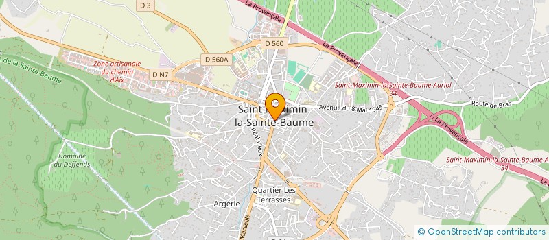 localisation de l'entreprise MONSIEUR FREDERIC GERVASI  SAINT-MAXIMIN-LA-SAINTE-BAUME