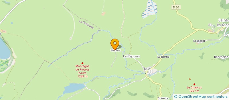 localisation de l'entreprise MONSIEUR FREDERIC GEWEIX  SAINT-ALYRE-ES-MONTAGNE