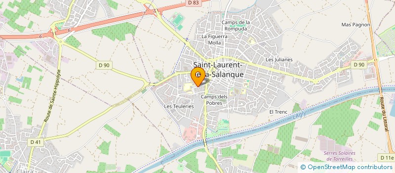 localisation de l'entreprise MONSIEUR FREDERIC GEY  SALSES-LE-CHATEAU