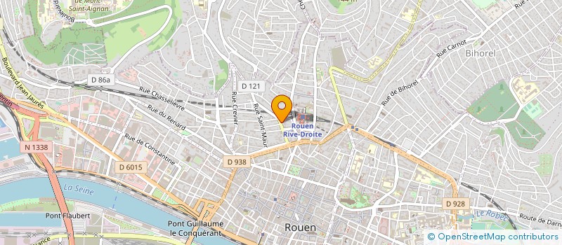 localisation de l'entreprise MONSIEUR FREDERIC GHERON à ROUEN