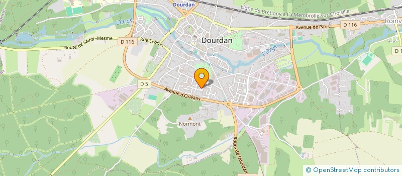 localisation de l'entreprise MONSIEUR FREDERIC GIACHINI à DOURDAN