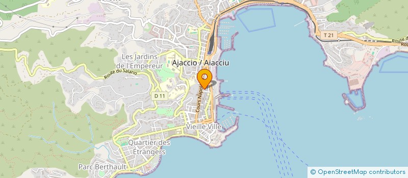 localisation de l'entreprise MONSIEUR FREDERIC GIANOTTI à AJACCIO