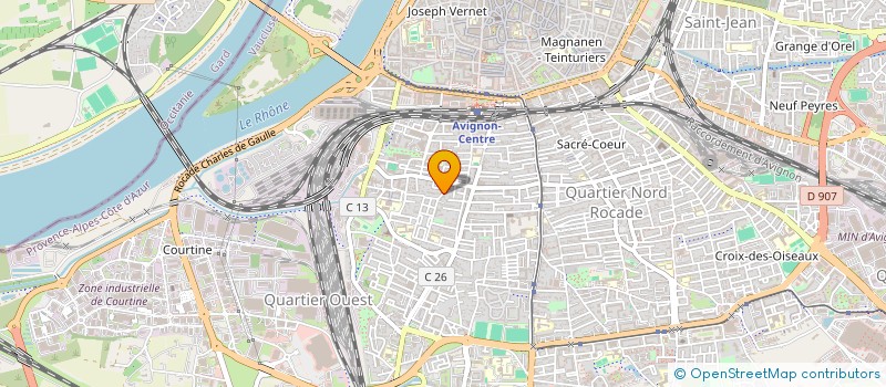 localisation de l'entreprise MONSIEUR FREDERIC GIL  AVIGNON