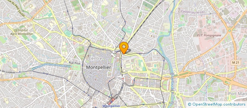 localisation de l'entreprise MONSIEUR FREDERIC GILLES à MONTPELLIER