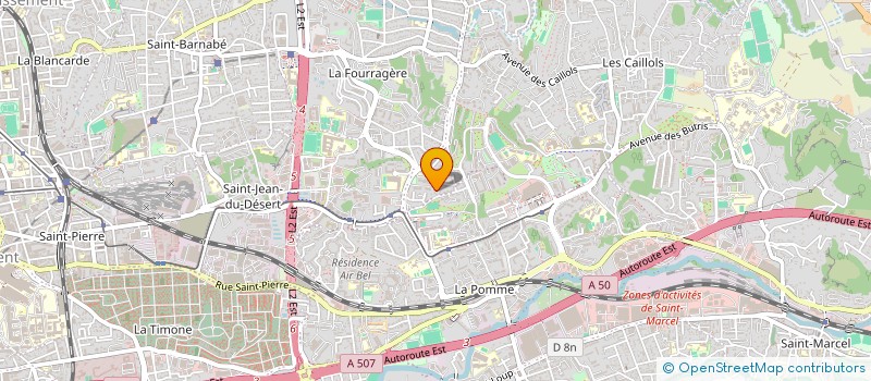 localisation de l'entreprise MONSIEUR FREDERIC GILLES  MARSEILLE