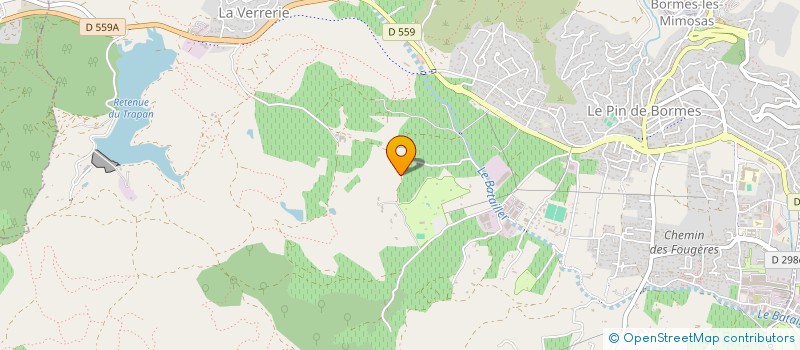 localisation de l'entreprise MONSIEUR FREDERIC GIORGI  BORMES-LES-MIMOSAS