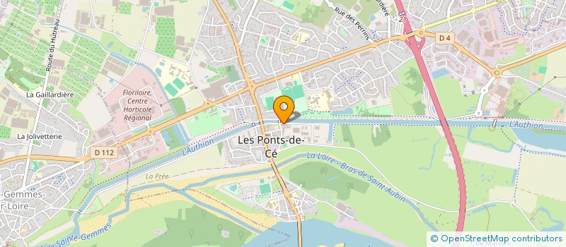 localisation de l'entreprise MONSIEUR FREDERIC GIRARD à LES PONTS-DE-CE