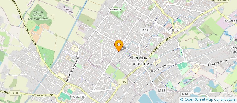 localisation de l'entreprise MONSIEUR FREDERIC GIRARD à VILLENEUVE-TOLOSANE