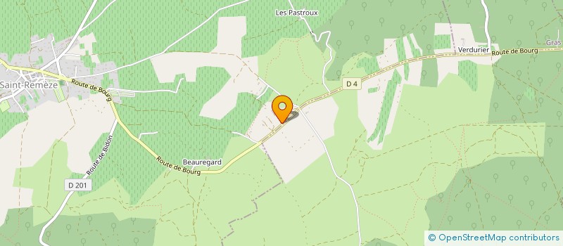 localisation de l'entreprise MONSIEUR FREDERIC GIRAUD à SAINT-REMEZE
