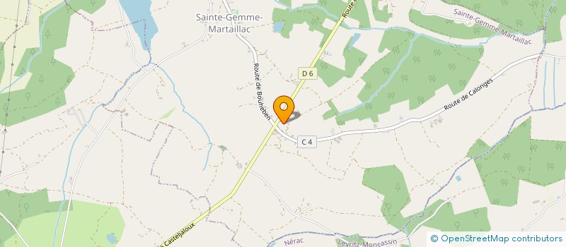 localisation de l'entreprise MONSIEUR FREDERIC GIRAUD à COCUMONT