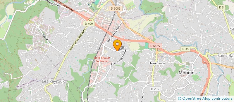 localisation de l'entreprise MONSIEUR FREDERIC GIULIANO à MOUGINS