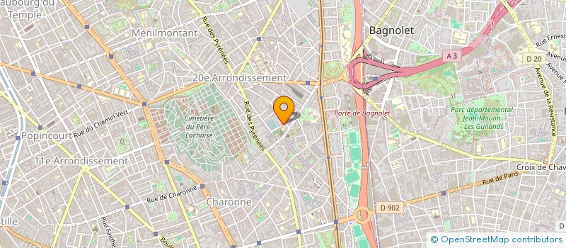 localisation de l'entreprise MONSIEUR FREDERIC GOATY  PARIS