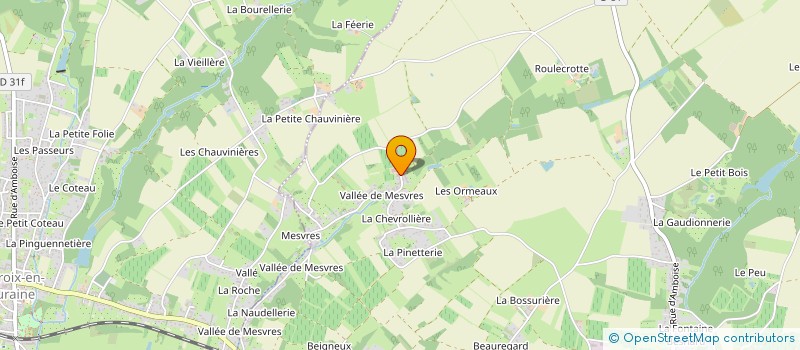 localisation de l'entreprise MONSIEUR FREDERIC GODEAU  CIVRAY-DE-TOURAINE