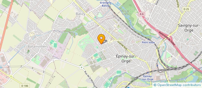 localisation de l'entreprise MONSIEUR FREDERIC GODET-LA-LOI à EPINAY-SUR-ORGE
