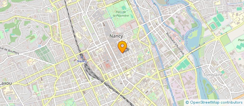 localisation de l'entreprise MONSIEUR FREDERIC GOEURY  NANCY