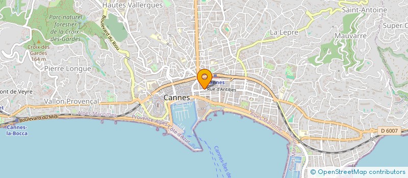 localisation de l'entreprise MONSIEUR FREDERIC GOIRAN  CANNES