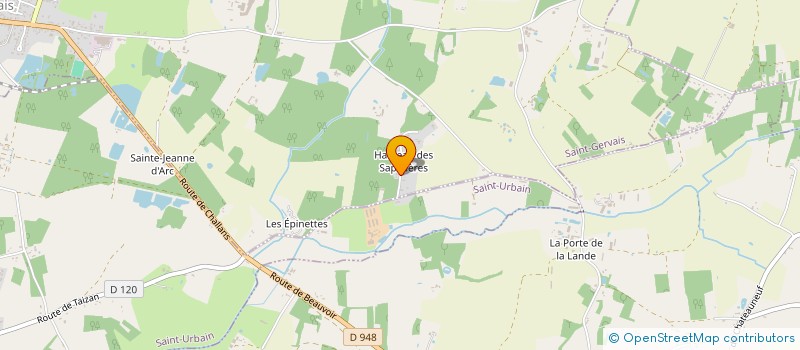 localisation de l'entreprise MONSIEUR FREDERIC GOMES DOS REIS  SAINT-GERVAIS