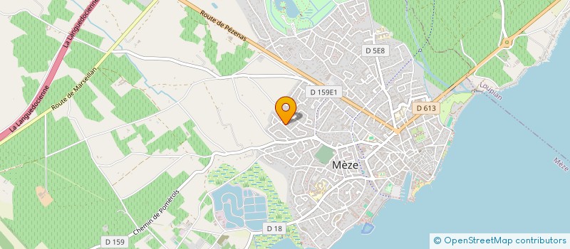 localisation de l'entreprise MONSIEUR FREDERIC GOMEZ à MEZE