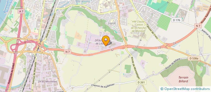 localisation de l'entreprise MONSIEUR FREDERIC GONCALVES  VALENCE