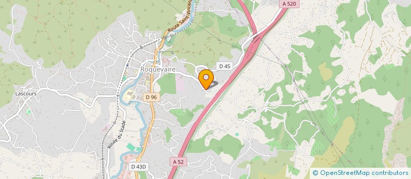 localisation de l'entreprise MONSIEUR FREDERIC GONCALVES  ROQUEVAIRE