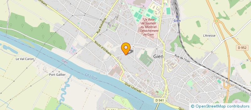 localisation de l'entreprise MONSIEUR FREDERIC GONCE à GIEN