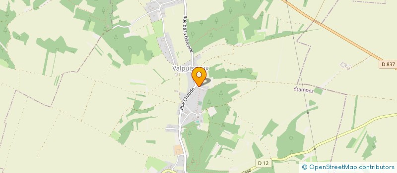 localisation de l'entreprise MONSIEUR FREDERIC GONNET  VALPUISEAUX