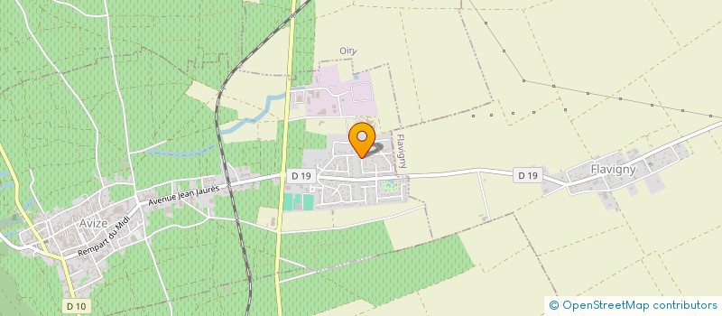 localisation de l'entreprise MONSIEUR FREDERIC GONZALES à AVIZE