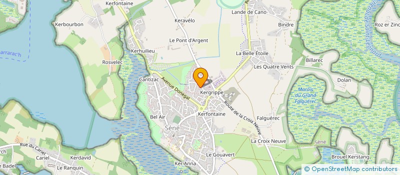 localisation de l'entreprise MONSIEUR FREDERIC GONZALEZ à SENE