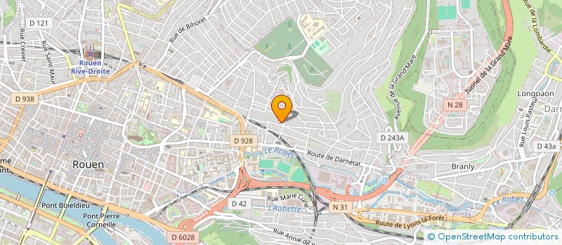 localisation de l'entreprise MONSIEUR FREDERIC GORIA à ROUEN