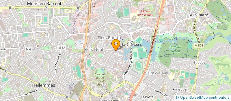 localisation de l'entreprise MONSIEUR FREDERIC GORLIER à VILLENEUVE-D'ASCQ