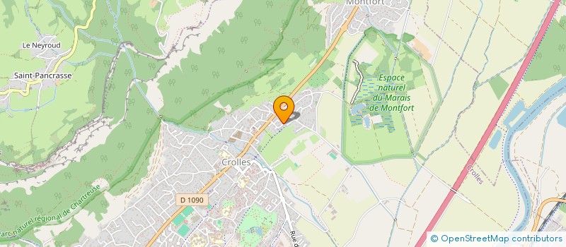 localisation de l'entreprise MONSIEUR FREDERIC GOTTARDI  LA TRONCHE