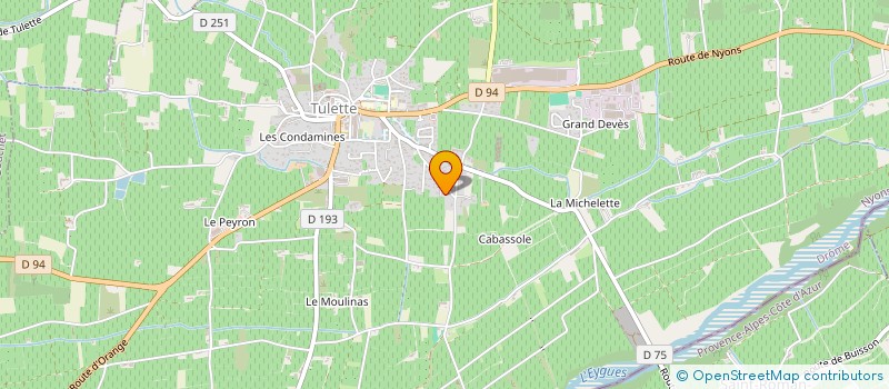 localisation de l'entreprise MONSIEUR FREDERIC GOUBY à TULETTE