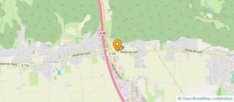 localisation de l'entreprise MONSIEUR FREDERIC GOUDEZEUNE  APPRIEU