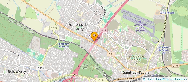localisation de l'entreprise MONSIEUR FREDERIC GOUEDARD à FONTENAY-LE-FLEURY