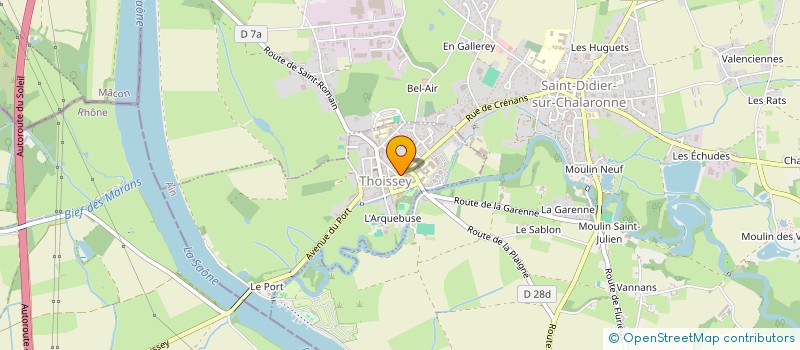localisation de l'entreprise MONSIEUR FREDERIC GOY à MOGNENEINS
