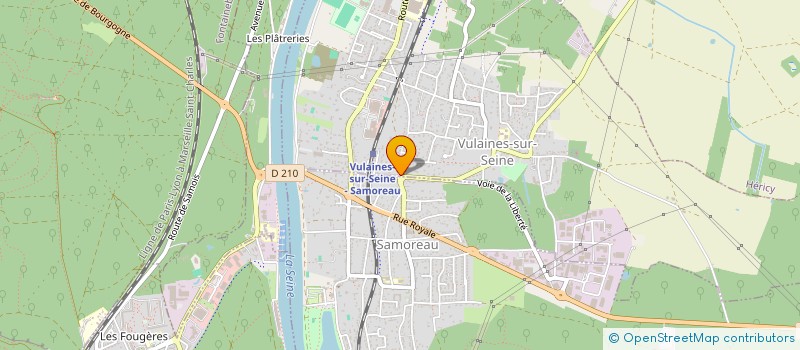 localisation de l'entreprise MONSIEUR FREDERIC GOYER  VULAINES-SUR-SEINE