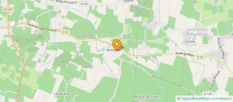 localisation de l'entreprise MONSIEUR FREDERIC GRANATO  BERSON