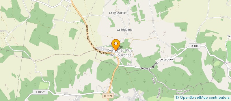 localisation de l'entreprise MONSIEUR FREDERIC GRANDON  BRANTOME EN PERIGORD