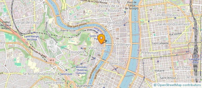 localisation de l'entreprise MONSIEUR FREDERIC GRANGIER  LYON