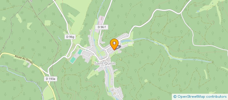 localisation de l'entreprise MONSIEUR FREDERIC GRASSER  SAINT-QUIRIN