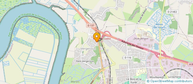 localisation de l'entreprise MONSIEUR FREDERIC GREAU  VERGEROUX