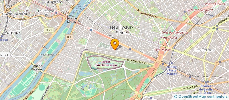 localisation de l'entreprise MONSIEUR FREDERIC GRELLIER à NEUILLY-SUR-SEINE