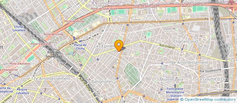 localisation de l'entreprise MONSIEUR FREDERIC GRINDATTO  PARIS