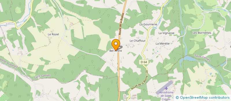 localisation de l'entreprise MONSIEUR FREDERIC GROS à SAINT-GENIES