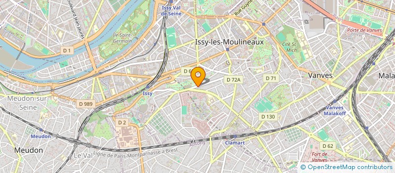 localisation de l'entreprise MONSIEUR FREDERIC GROSDHOMME à ISSY-LES-MOULINEAUX